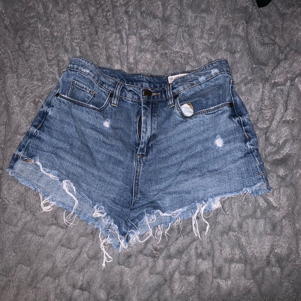 Denim shorts